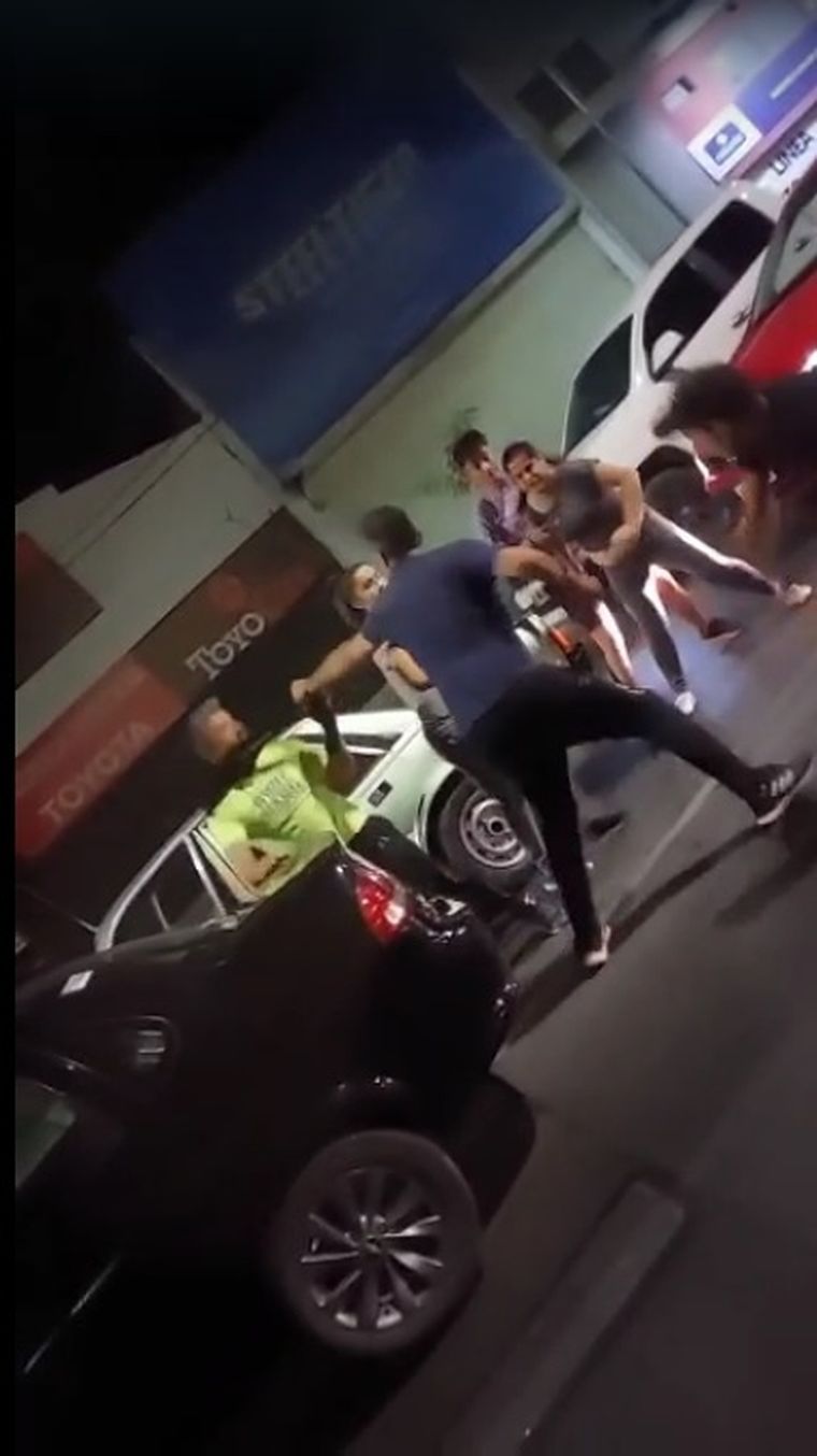 Testigos presenciaron el violento hecho