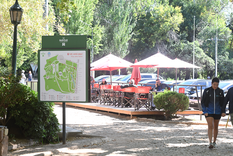 El Parque San Martín, en la zona de los Caballitos de Marly.