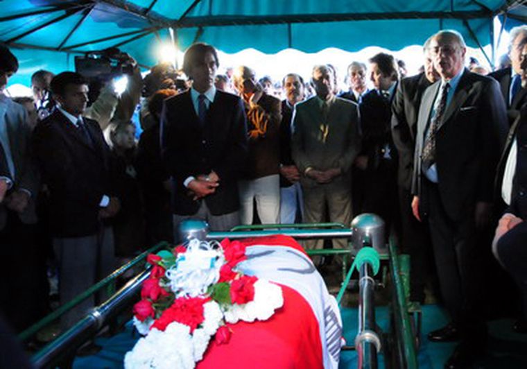 El momento en que Carlos Le Donne recuerda a su amigo. Foto: MDZ