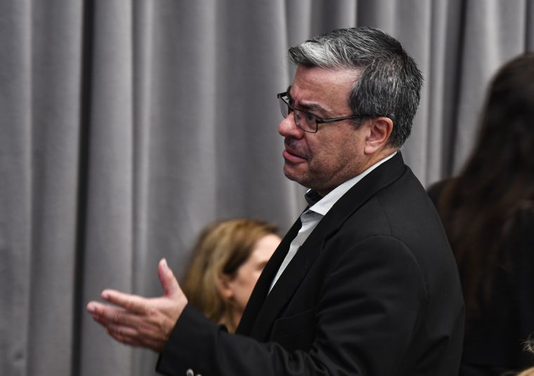 Germán Martínez afirmó que el DNU del Gobierno tambalea tras la caída de la ley ómnibus Foto: Telam