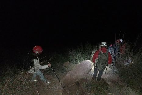 Las dos mujeres fueron localizadas tras un operativo realizado por efectivos de la Patrulla de Rescate. Las dos mujeres fueron localizadas tras un operativo realizado por efectivos de la Patrulla de Rescate.