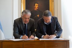 Alfredo Cornejo junto a Celso Jaque