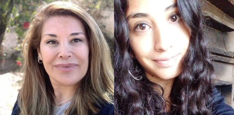Las víctimas del doble femicidio.&nbsp;