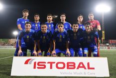 La Selección Sub 20 le ganó a Valencia. Foto: @Argentina La Selección Sub 20 le ganó a Valencia. Foto: @Argentina