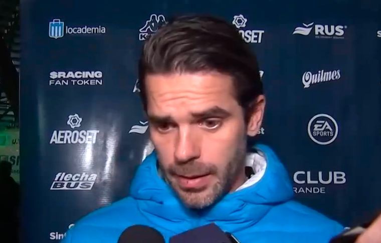 Fernando Gago El entrenador de Racing habló tras la derrota ante Gimnasia.