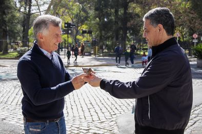 MDZol | Familia. Jorge y Mauricio en la recta final. Foto: Prensa PRO