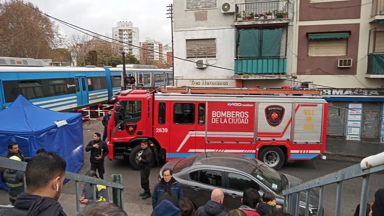 Accidente en Estación Caballito Accidente en Estación Caballito Foto: Analía Melnik