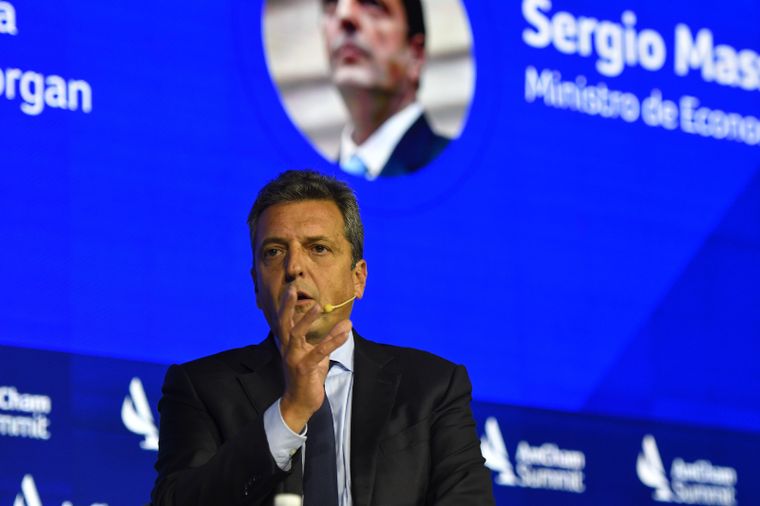 El ministro de Economía Sergio Massa necesita avanzar con el blanqueo de capitales pero encuentra el camino complicado para acordar con la oposición. Foto: Télam