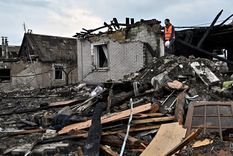 Ucrania denuncia un fuerte bombardeo de Rusia. Foto: Efe. Ucrania denuncia un fuerte bombardeo de Rusia. Foto: Efe.