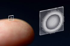 La notable microcámara. Foto: Princeton University / University of Washington