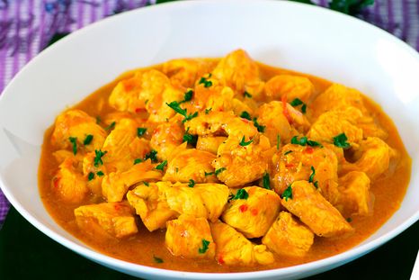 Prepará el pollo al curry más rico. Prepará el pollo al curry más rico.