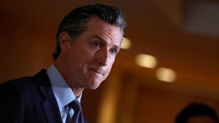 Gavin Newsom, gobernador de California, Estados Unidos. Gavin Newsom, gobernador de California, Estados Unidos.
