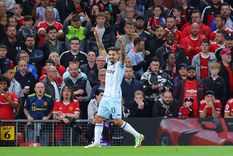 Lanzini silenció Old Trafford. Foto: @WestHam