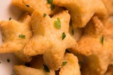 super facil: bizcochitos salados para hacer ¡con 2 ingredientes!
