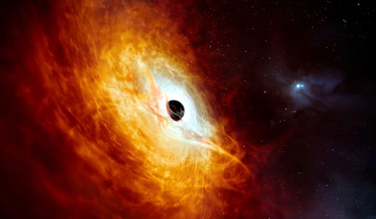 El agujero negro, misterio de la ciencia. Foto: EFE