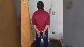 El sospechoso detenido por robo en Maipú.&nbsp;