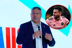 Tapia habría sido encomendado con la invitación de Conmebol para el Inter Miami de Messi a la próxima Libertadores Foto: AFA