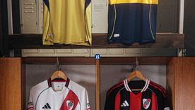 La marca que viste a los dos clubes más grandes del país, Boca Juniors y River Plate, presentó cómo serán las camisetas que utilizarán ambos en el esperado Mundial de Clubes de la FIFA. Foto: redes. 