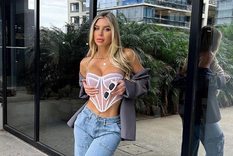 Romina Malaspina lleva un corset de transparencias y conquista la web Romina Malaspina se dio a conocer luego de participar en Gran Hermano 2015. Foto: Instagram