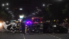 El accidente dejó dos muertos y nueve personas heridas Foto: Telam