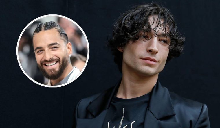 ¿Separados al nacer? El reciente look de Ezra Miller despertó miles de reacciones en redes.