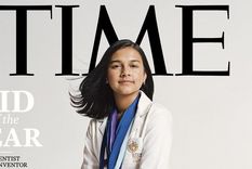 Gitanjali Rao fue elegida entre 5.000 nominados en Estados Unidos. Foto: Time / Pa Wire