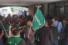 incidentes en una nueva jornada de paro de trabajadores judiciales