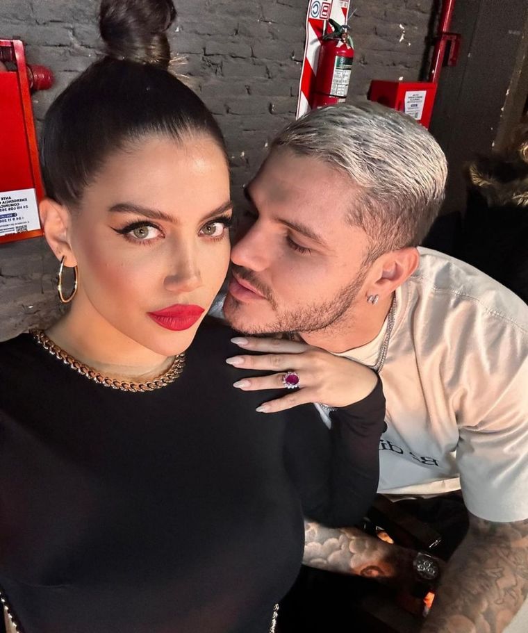 En LAM enseñaron los chats entre Wanda Nara y Mauro Icardi. Foto: Instagram Wanda_nara.