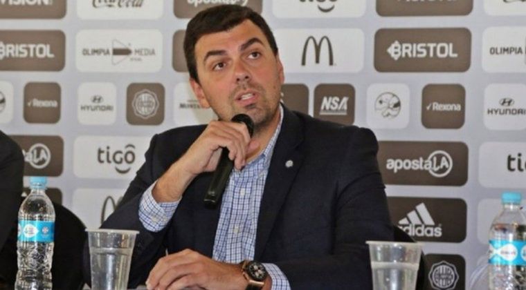 Presidente de Olimpia, de Paraguay, Marcos Trovato