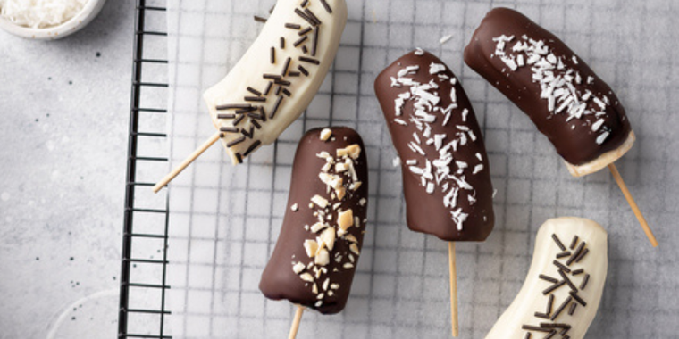 Bananas con chocolate Foto: Shutterstock