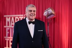 Luis Ventura en los Premios Martín Fierro de Teatro.