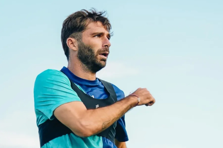 Diego Tonetto ya palpita el clásico con el Tomba. Foto: Prensa CSIR