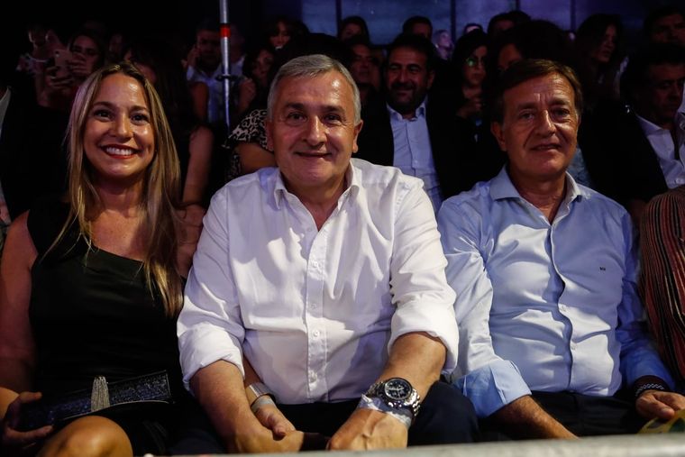 Gerardo Morales junto a Rodolfo Suarez. Foto: Twitter Gerardo Morales