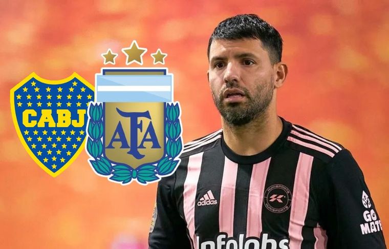 El Kun Agüero llamó a un ex Boca y Selección argentina. Foto: Archivo