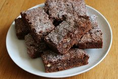 Deliciosos brownies.