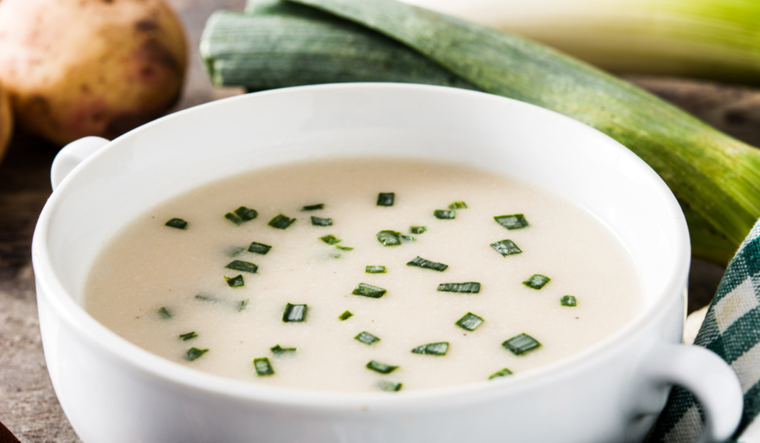 Vichyssoise: la sopa fría ideal para entrantes elegantes Foto: Shutterstock