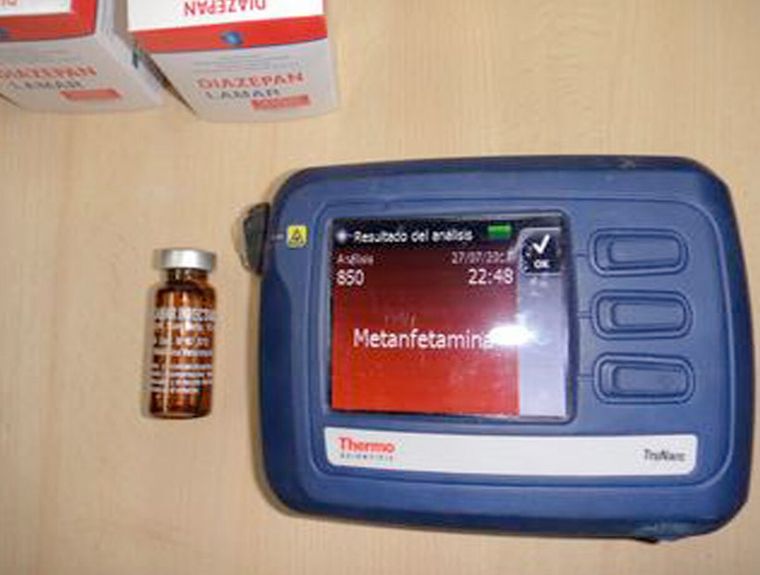 En total llevaba un kilo y medio de droga Foto: Los Andes Online