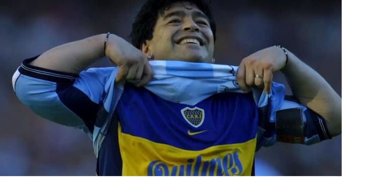 A 20 años de una de las frases más recordadas del 10. Foto: Olé