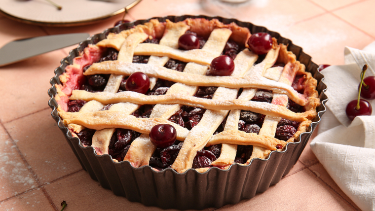 Deliciosa receta de tarta de cerezas Deliciosa receta de tarta de cerezas