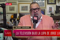 Jorge Lanata durante su charla en LAM. Foto: Imagen de América TV Jorge Lanata durante su charla en LAM. Foto: Imagen de América TV