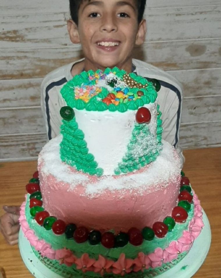 Joaquín Nahuel, el nene pastelero Foto: Instagram