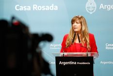 La portavoz de gobierno, Gabriela Cerruti, aseguró que Alberto Fernández será recordado como alguien que hizo una gran presidencia. Foto: TELAM