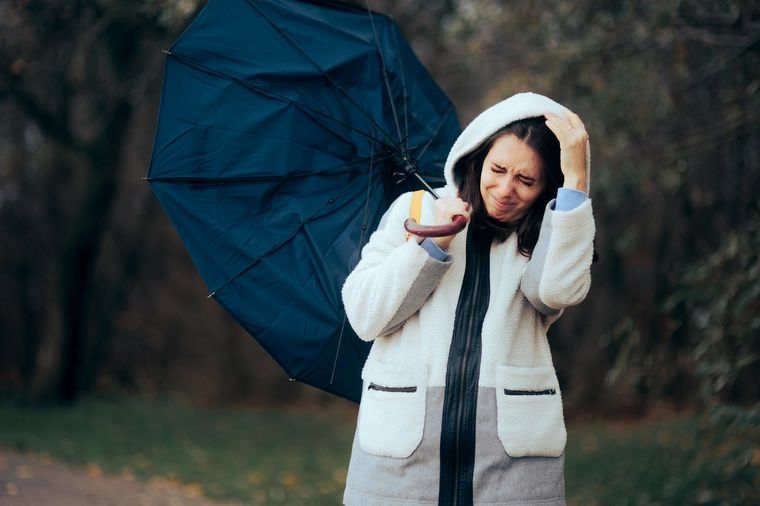 Se estima que las ráfagas de viento puedan alcanzar los 100 km/h. Foto: Shutterstock