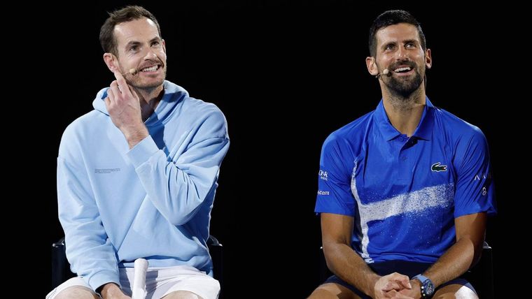 Djokovic anunció su separación laboral con Andy Murray. Foto: ATP