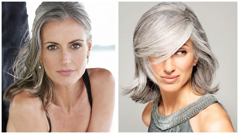 Presumes tus canas con estos hermosos peinados ¡fácil y práctico!