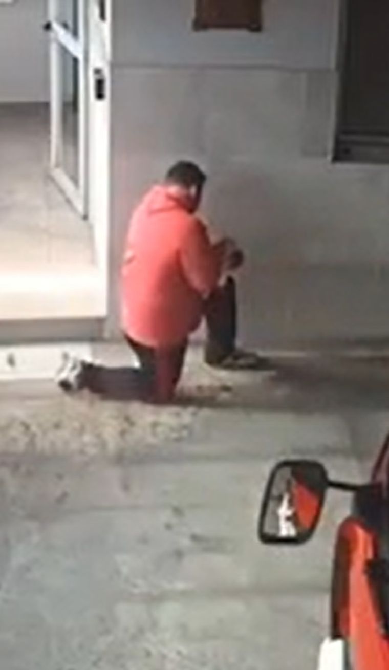 Bomberos de Lomas de Zamora rescataron a un bebé de 7 días Foto: Destacamento San José