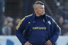 Almirón, el entrenador del Boca semifinalista de Libertadores. Foto: @BocaJrsOficial