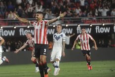 Leandro Díaz festeja el gol de la victoria. Foto: Télam Leandro Díaz festeja el gol de la victoria. Foto: Télam