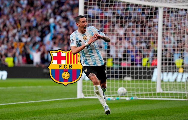 Ángel Di María El Fideo, con una oferta de Barcelona.