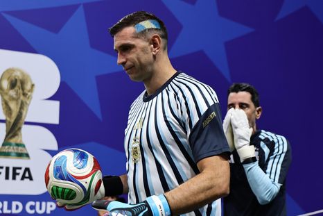 Dibu Martínez y una particular predicción antes de los cuartos de final del Mundial 2026.